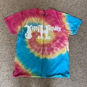 Jimi Hendrix shirt tie dye